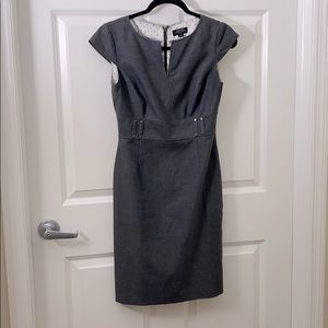 Tahari Cap-sleeve Dress